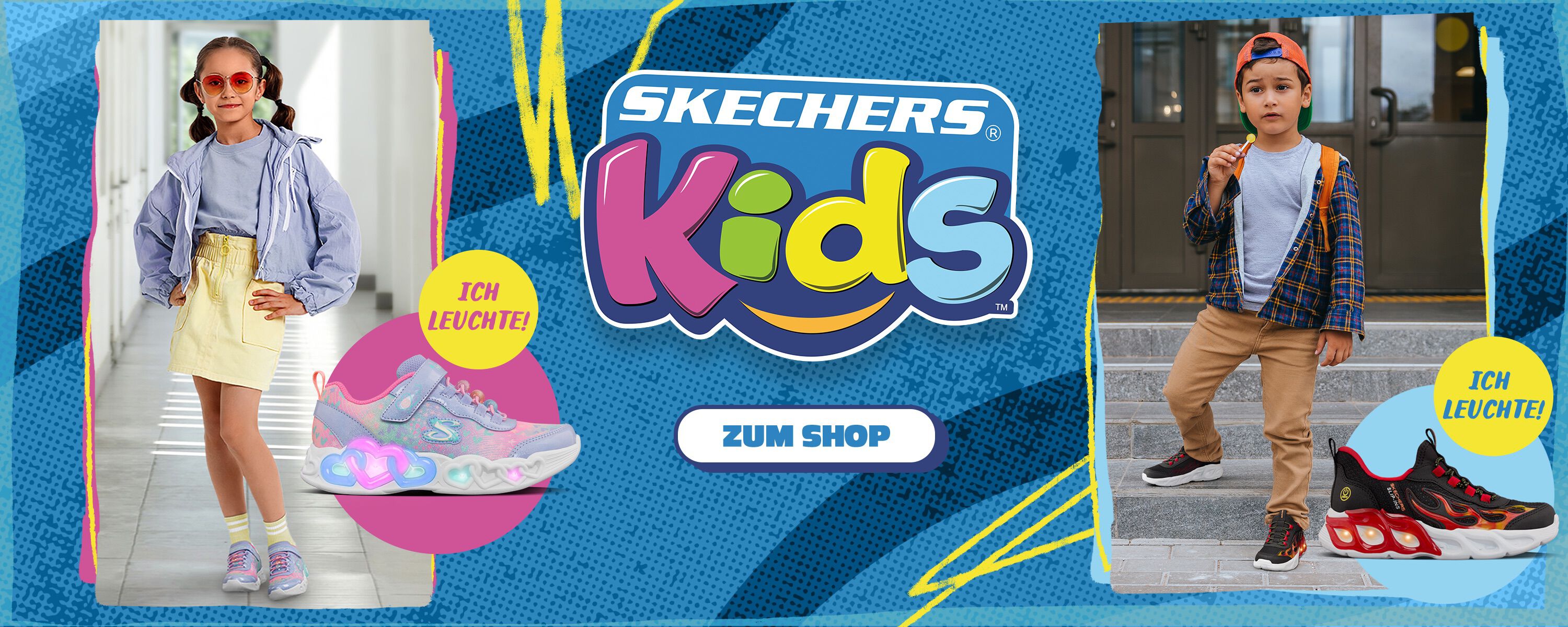 Light Up Skechers Kids